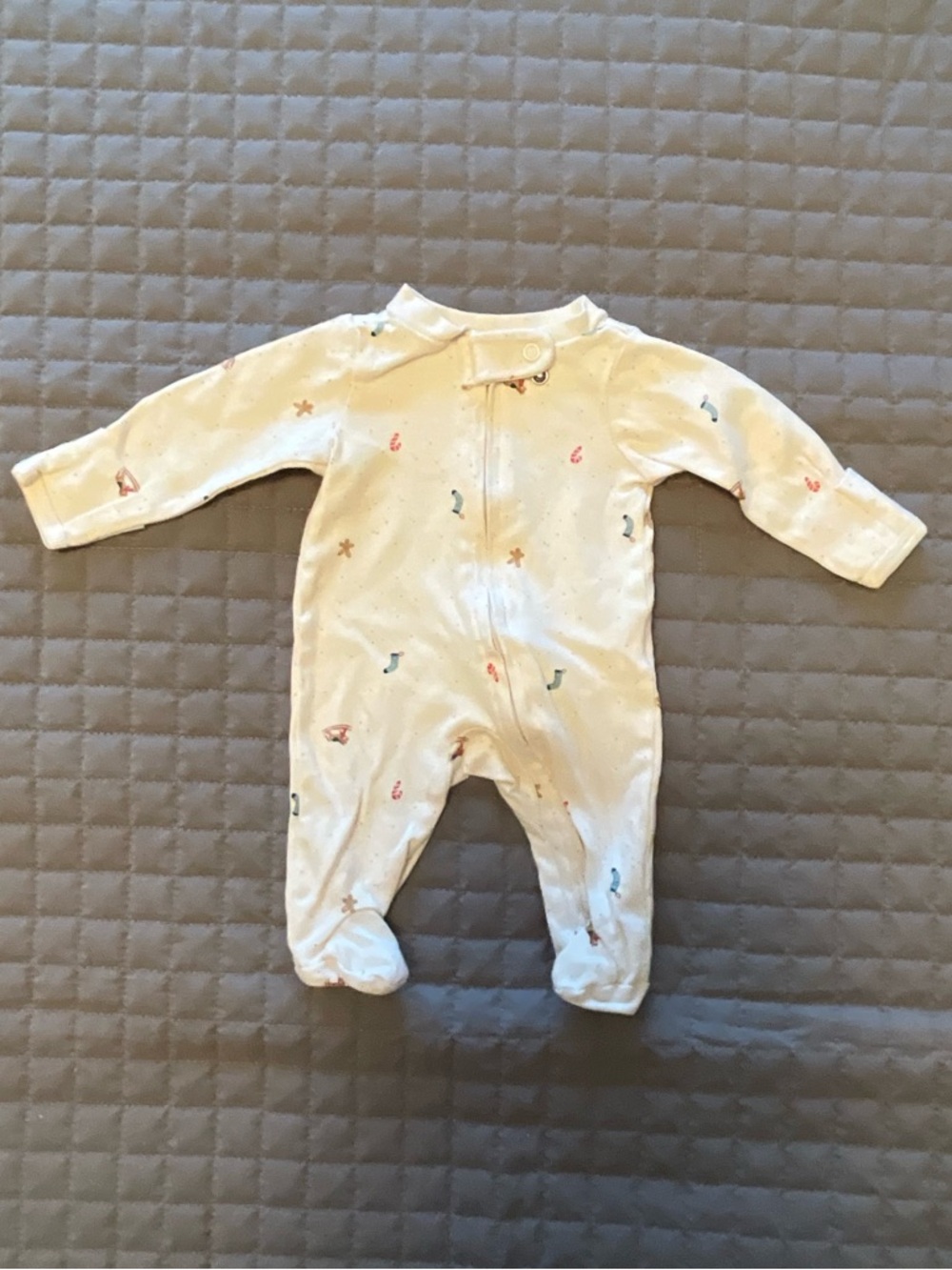 Carter’s Baby One-Piece Footed Sleeper with Holiday Print